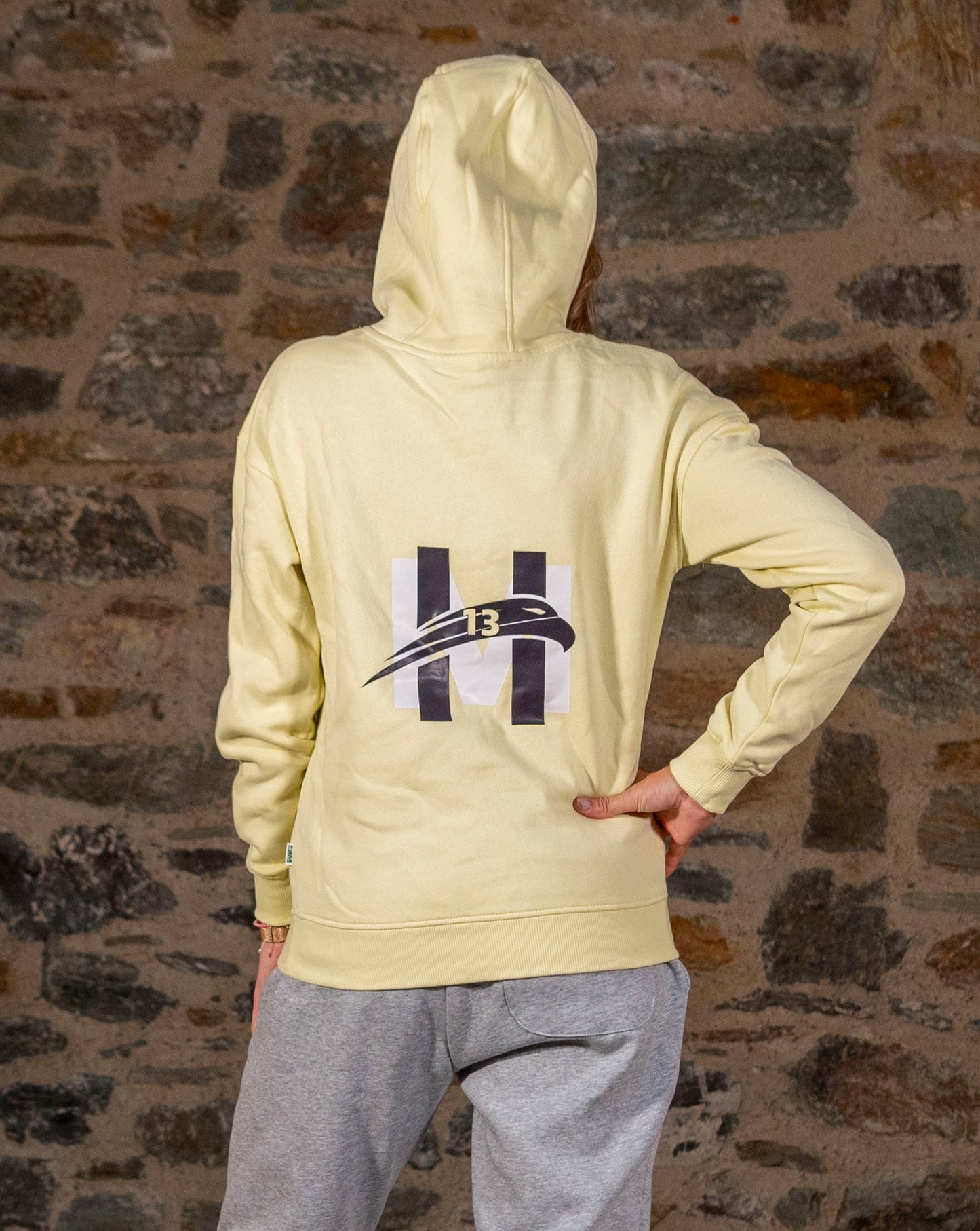 Organic Hoodie - Soft Yellow
