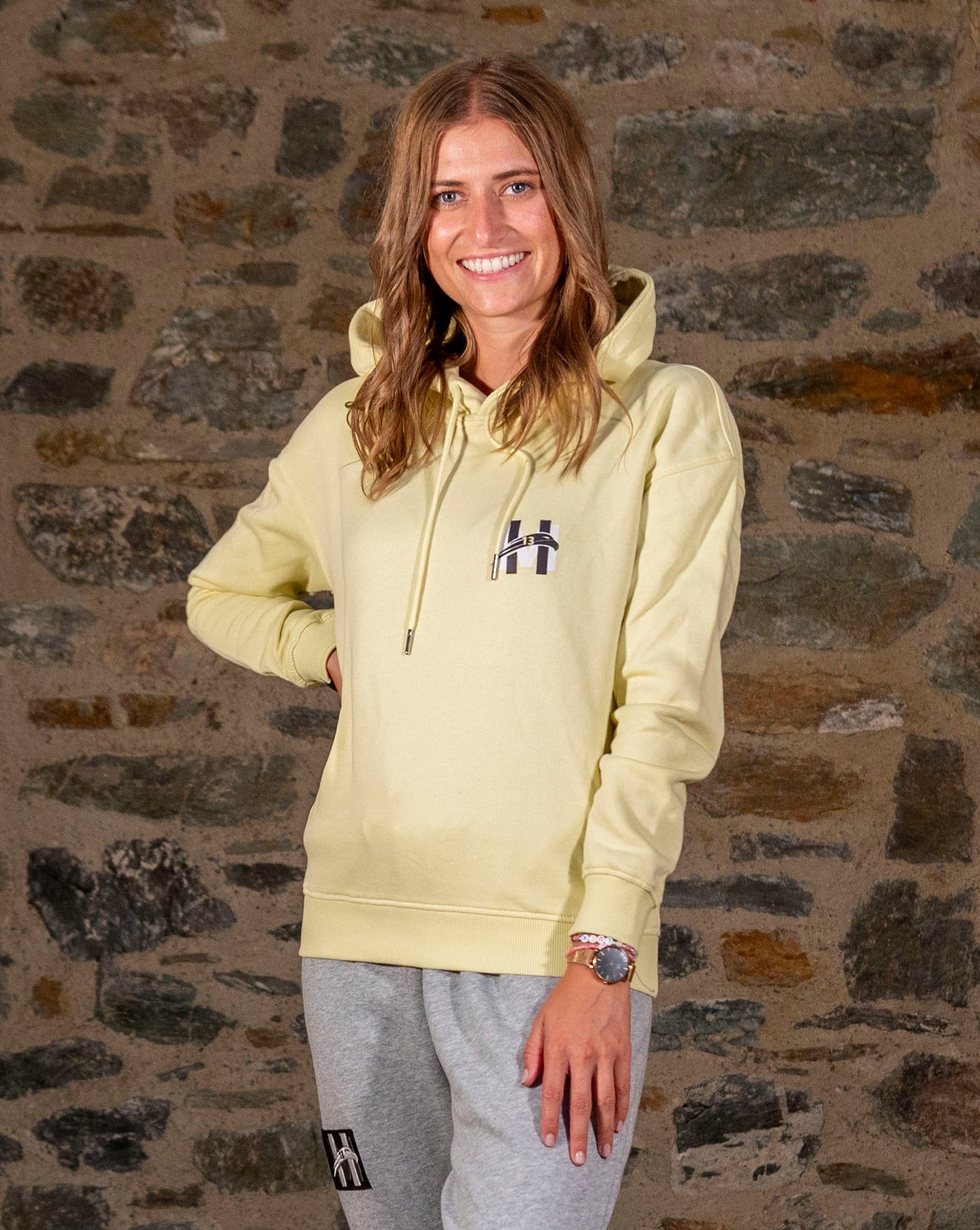Organic Hoodie - Soft Yellow